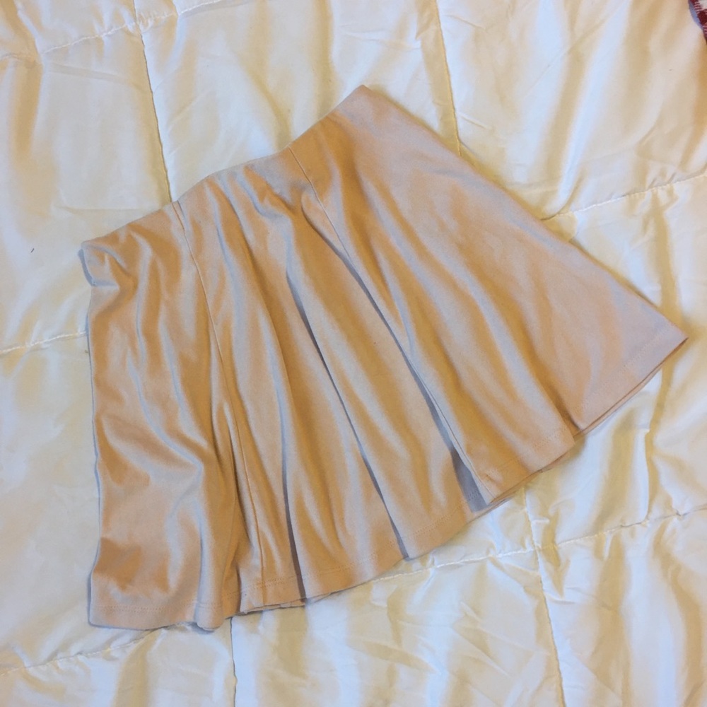 Fo-velvet pink skirt